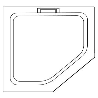 Душевой поддон RGW STA-61B 16330599-04 90x90см чёрный
